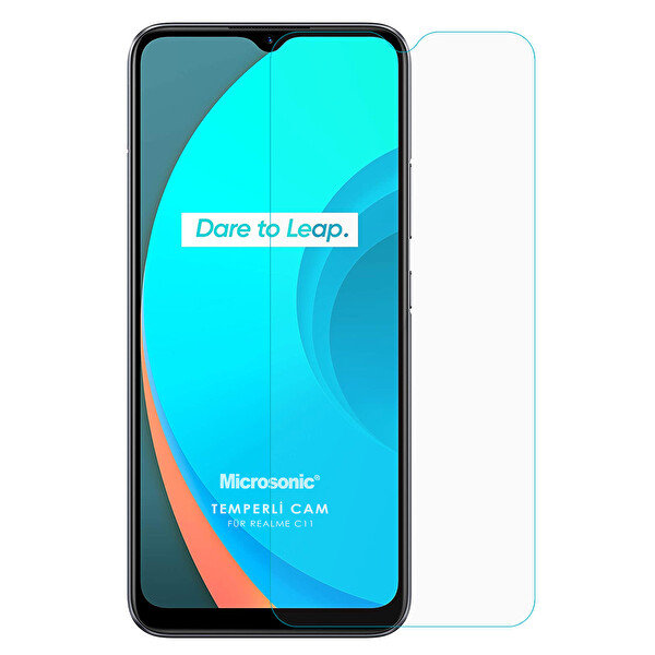 Microsonic Realme C11 Tempered Glass Screen Protector