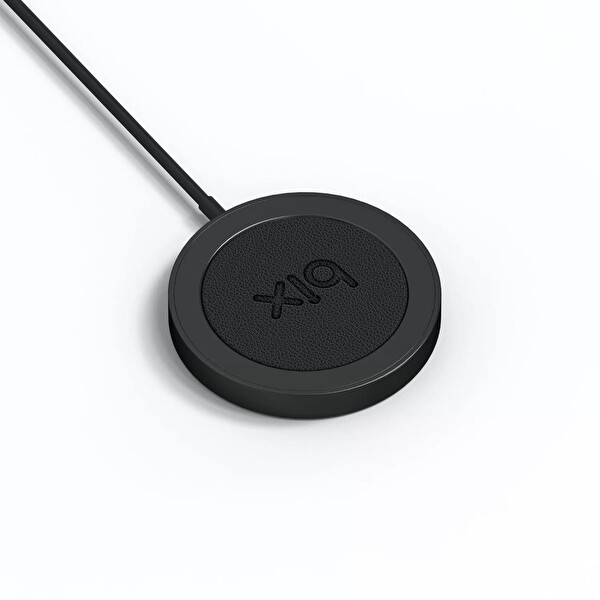 Bix BXMG15 15 W Manyetik Kablosuz Siyah Şarj Cihazı