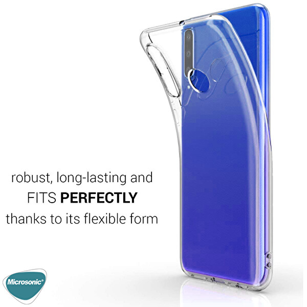 Microsonic General Mobile Gm 10 Kılıf Transparent Soft Beyaz