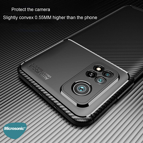 Microsonic Xiaomi Mi 10t Pro Kılıf Legion Series Siyah
