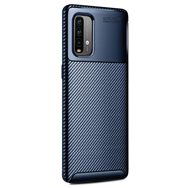 Microsonic Xiaomi Redmi Note 9 4g Kılıf Legion Series Lacivert