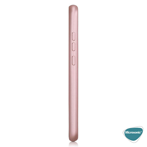 Microsonic Matte Silicone Samsung Galaxy A01 Core Kılıf Siyah