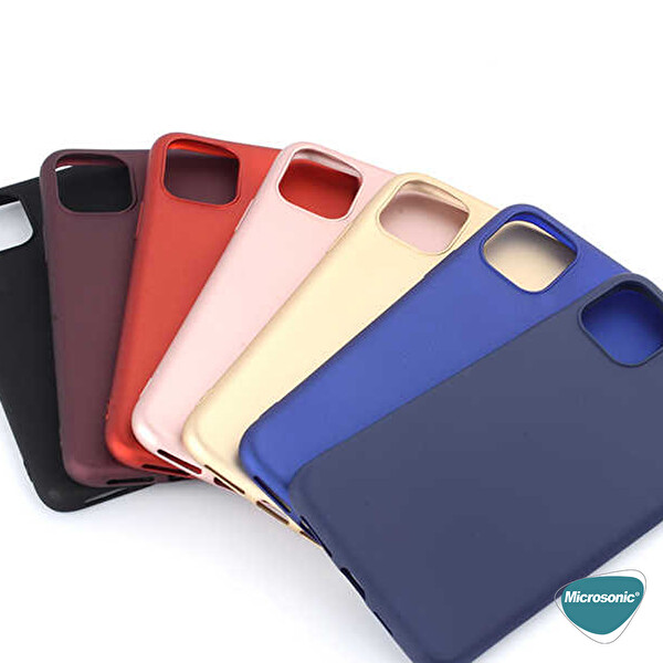 Microsonic Matte Silicone Xiaomi Mi 11 Kılıf Siyah