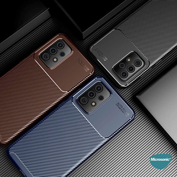 Microsonic Samsung Galaxy A52 Kılıf Legion Series Lacivert