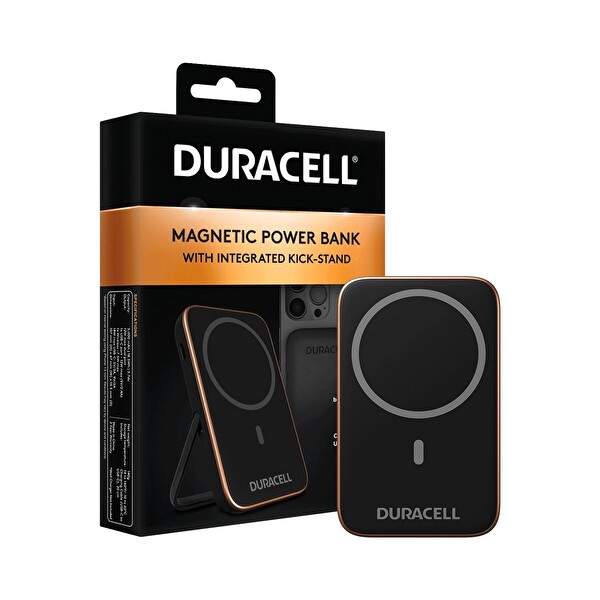 Duracell DRPB3020A 5.000 mAh Micro 5 18W MagSafe Stand Özellikli Powerbank