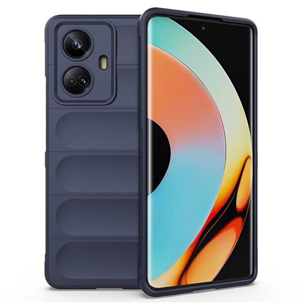 Microsonic Realme 10 Pro 5g Kılıf Oslo Prime Lacivert