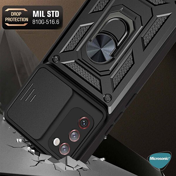 Microsonic Samsung Galaxy S23 Ultra Kılıf Impact Resistant Lacivert