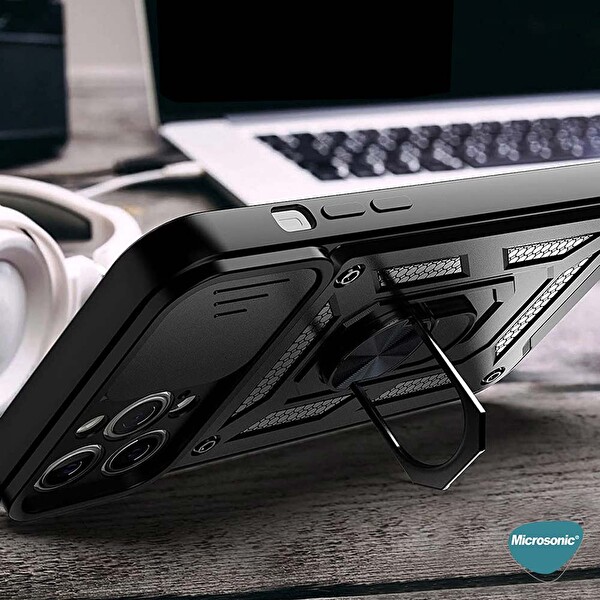 Microsonic Samsung Galaxy S23 Ultra Kılıf Impact Resistant Lacivert