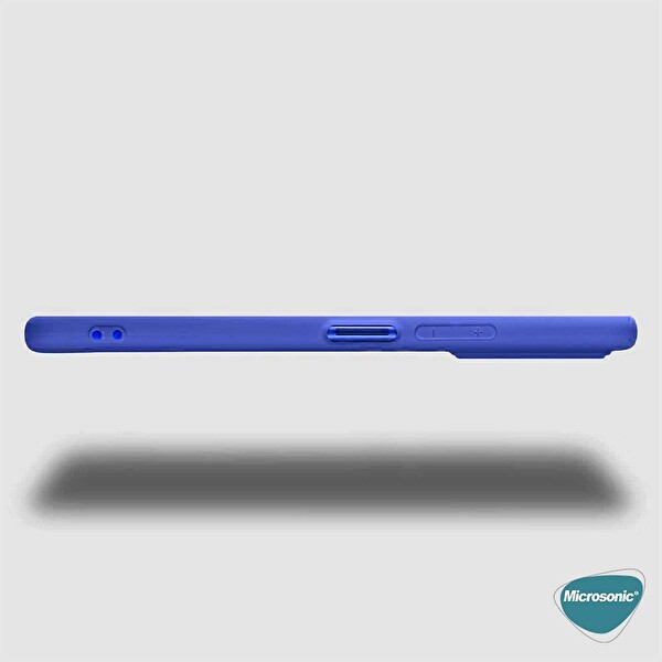 Microsonic Matte Silicone Xiaomi Redmi Note 12 Pro 4g Kılıf Kırmızı