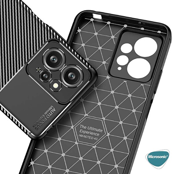 Microsonic Xiaomi Redmi Note 12 4g Kılıf Legion Series Lacivert