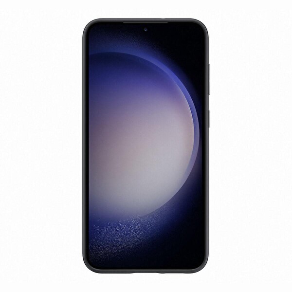 Samsung Galaxy S23+ PLUS Kayışlı Silikon Siyah Kılıf EF-GS916TBEGWW