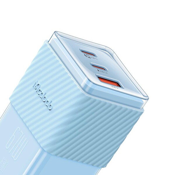 Mcdodo CH-1503 67 W Gan 5 Mini 2xType-C 1xUSB Girişli Hızlı Şarj Aleti