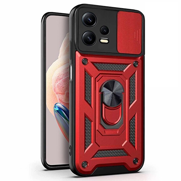 Microsonic Xiaomi Poco X5 5g Kılıf Impact Resistant Kırmızı
