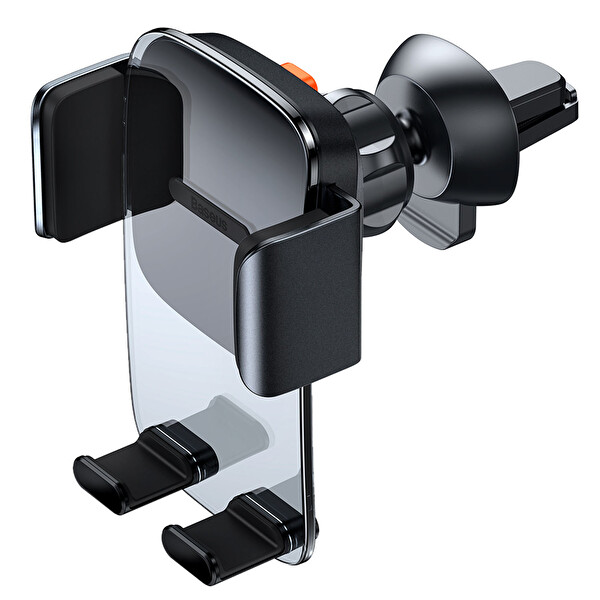Baseus SUYK000101 Easy Control Air Vent Siyah Araç İçi Telefon Tutucu