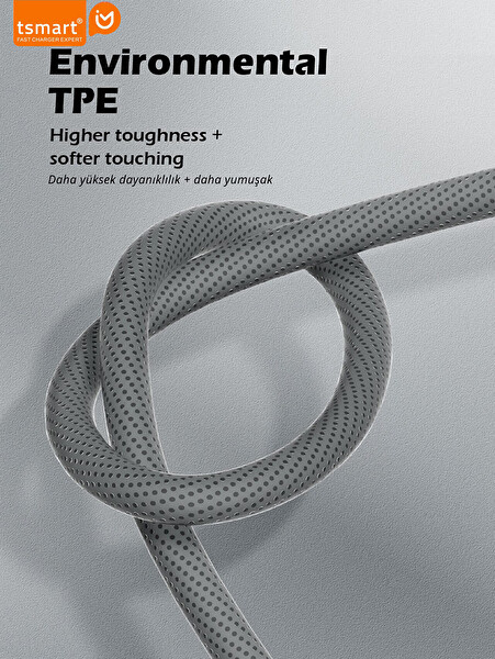 Tsmart TS-K20 30 W USB-C To Lightning iPhone Hızlı Şarj Kablosu