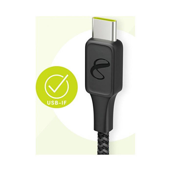 Infinity Lab Instant Connect USB-C USB-C 1.5 M Siyah Şarj Kablosu