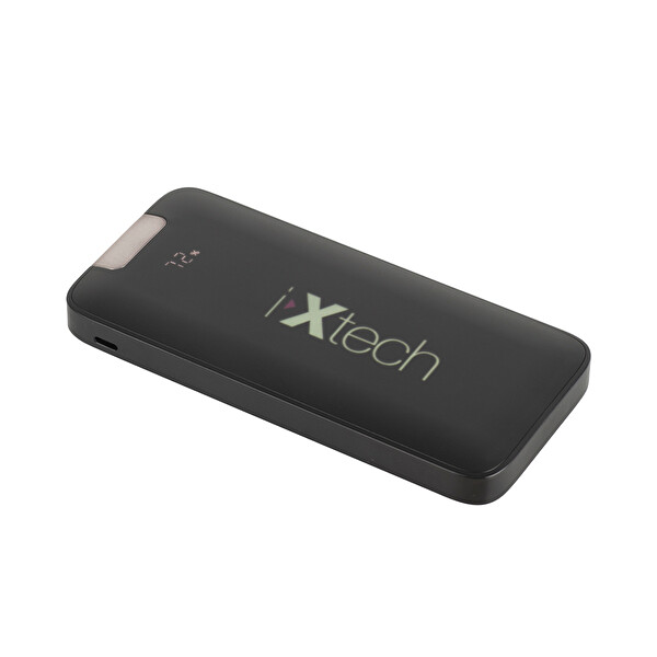 İxtech PB022 10.000 mAh PD 20W + QC 3.0 Dahili Type-C ve Lightning Kablolu Taşınabilir Şarj Aleti