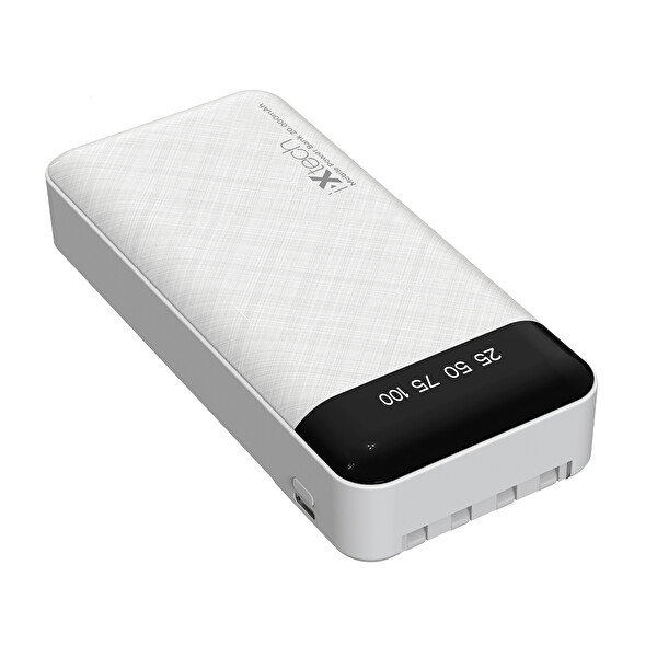 İxtech PB026 20.000 mAh Dahili 4 Kablolu 2.1A Taşınabilir Şarj Aleti