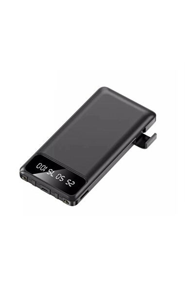 Torima Hızlı Şarj Özellikli 4 Çıkışlı 10.000 mAh Beyaz Powerbank