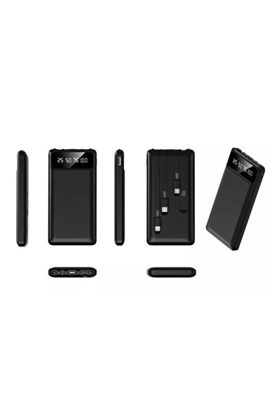 Torima Hızlı Şarj Özellikli 4 Çıkışlı 10.000 mAh Beyaz Powerbank