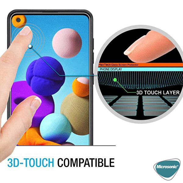 Microsonic Tecno Camon 16 Tempered Glass Cam Ekran Koruyucu