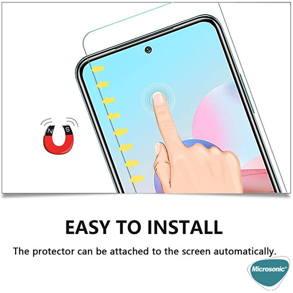 Microsonic Samsung Galaxy S21 Fe Tempered Glass Cam Ekran Koruyucu