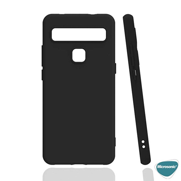 Microsonic Matte Silicone Tcl 10l Kılıf Siyah