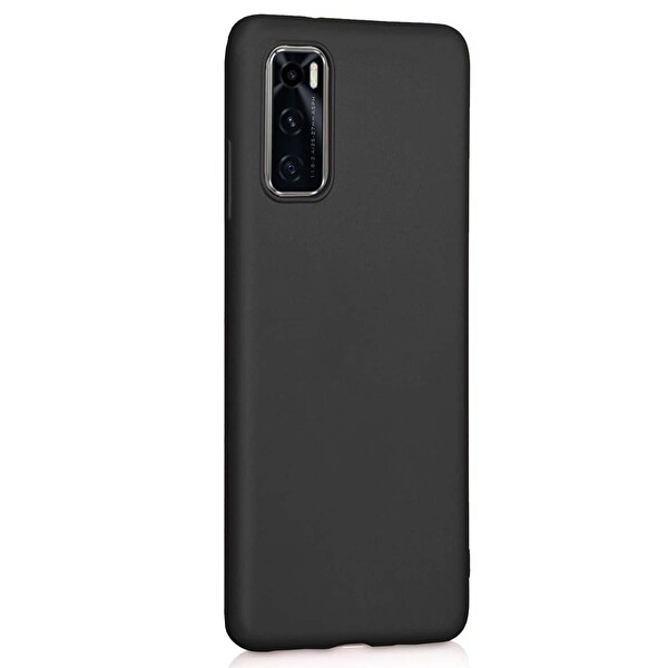 Microsonic Matte Silicone Vivo Y70 Kılıf Siyah