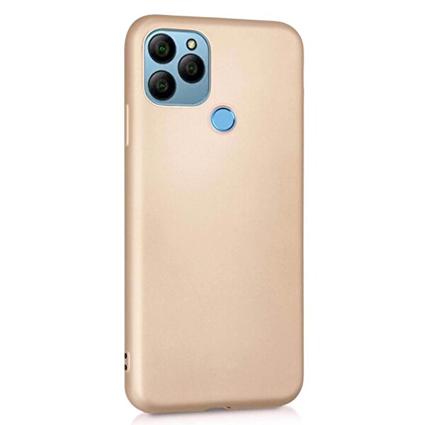 Microsonic Matte Silicone General Mobile Gm 21 Kılıf Gold