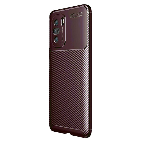 Microsonic Xiaomi Poco F3 Kılıf Legion Series Kahverengi