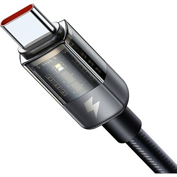 Mcdodo CA-3150 Type-C 100W Power Off Hızlı 1.2 M Siyah Data ve Şarj Kablosu