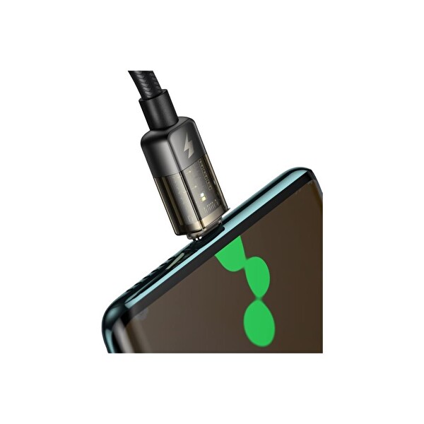 Mcdodo CA-3150 Type-C 100W Power Off Hızlı 1.2 M Siyah Data ve Şarj Kablosu