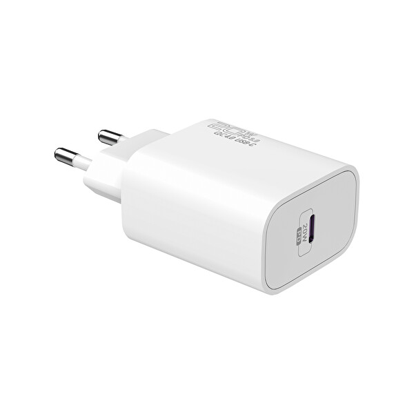 S-Link SL-EC62TP Type-C 20W PD3.0 Quick Charge QC4.0 Kablo ve Ev Şarj Adaptör