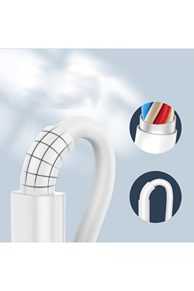 Mega Oto Market 3.0A Lightning To Type-C 1 M Şarj Kablosu