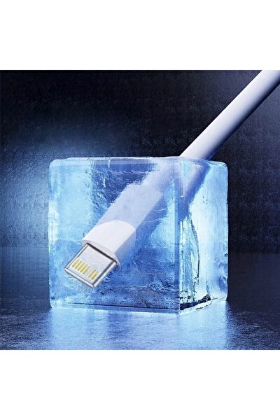 Mega Oto Market 3.0A Lightning To Type-C 1 M Şarj Kablosu