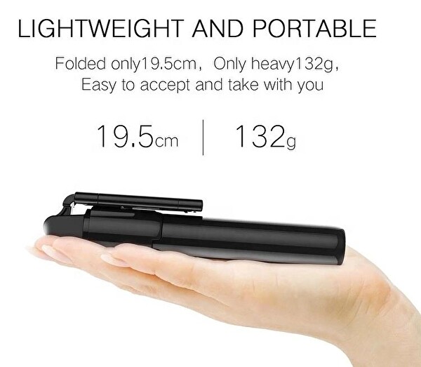 Torima K07 Uzaktan Kumandalı Mini Kablosuz Selfie Çubuğu