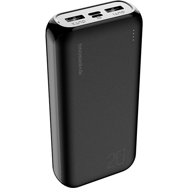 Riversong Vision 20SE Pro 20.000 mAh Siyah Powerbank
