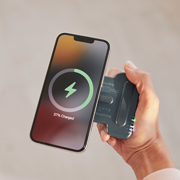 Shiftcam SnapGrip Siyah Magsafe Powerbank Özellikli Fotoğraf ve Video Çekim Aparatı
