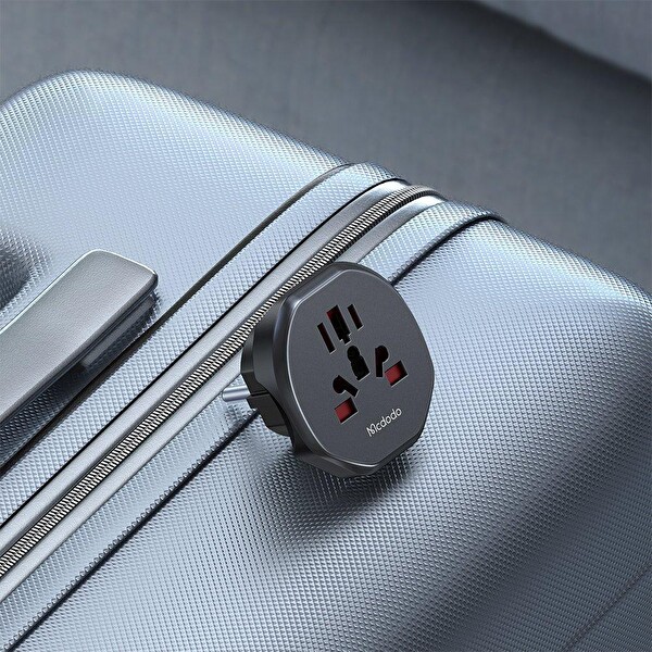 Mcdodo CP-4550 Priz Dönüştürücü Universal Siyah Seyahat Adaptörü