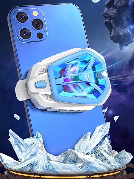 Hadron HDX4359 Rgb Işıklı Radyatörlü Telefon Soğutucu Fan