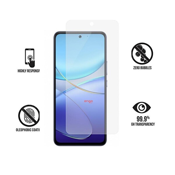 Vivo V30 Lite Mat Ekran Koruyucu Parmak İzi Bırakmaz