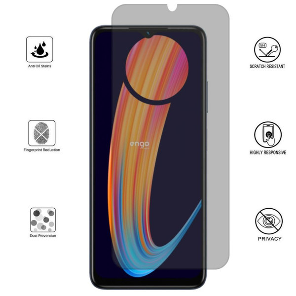 Engo Infinix Hot 30i İle Uyumlu Hayalet Ekran Koruyucu Şeffaf