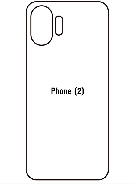 Nothing Phone 2 Uyumlu Ön+arka Full Body Parmak Izi Bırakmaz Ultra Koruyucu Mate Jelatin