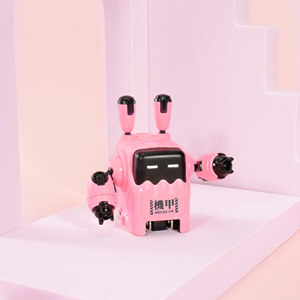 GravaStar Delta35 Pembe Robot Figürlü 35W Hızlı Şarj Adaptörü