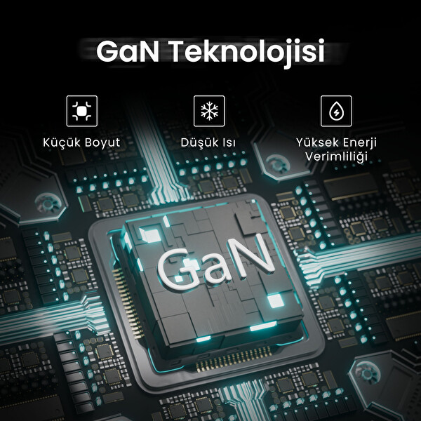 GravaStar Alpha65 Beyaz Robot Figürlü 65W Hızlı Şarj Adaptörü