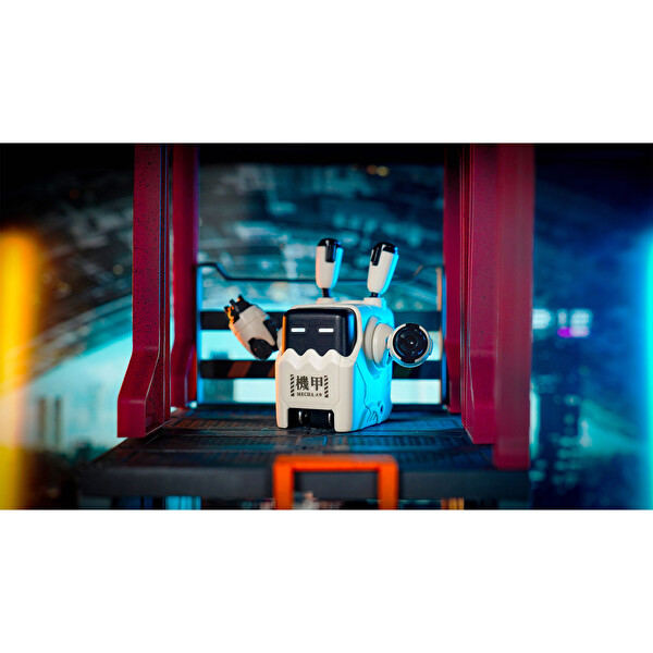 GravaStar Delta35 Beyaz Robot Figürlü 35W Hızlı Şarj Adaptörü