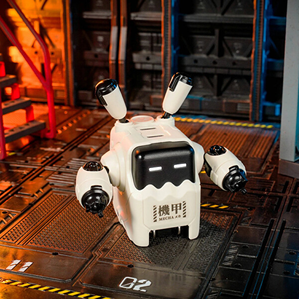 GravaStar Delta35 Beyaz Robot Figürlü 35W Hızlı Şarj Adaptörü