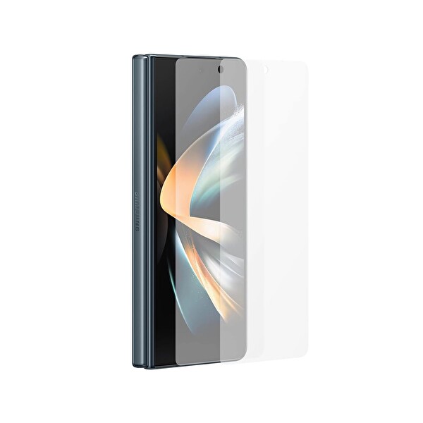 ScHitec Samsung Galaxy Z Fold 6 Ön Darbe Emici HD Mat Koruyucu Kaplama