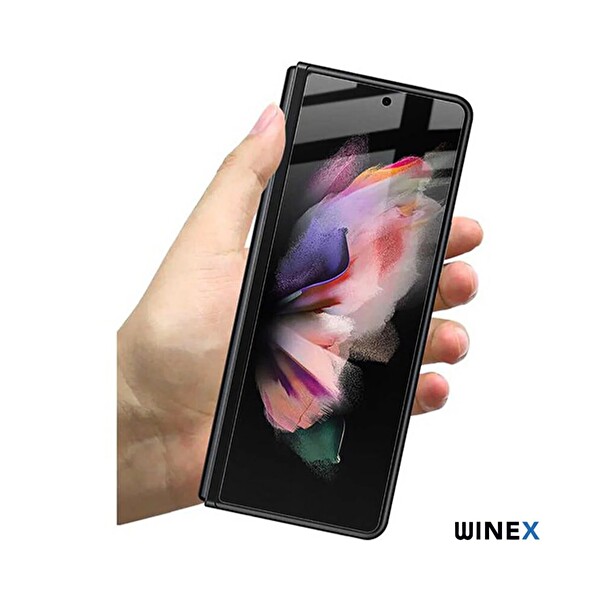 ScHitec Samsung Galaxy Z Fold 6 İç Ekran Mat Darbe Emici Hd Koruyucu Kaplama