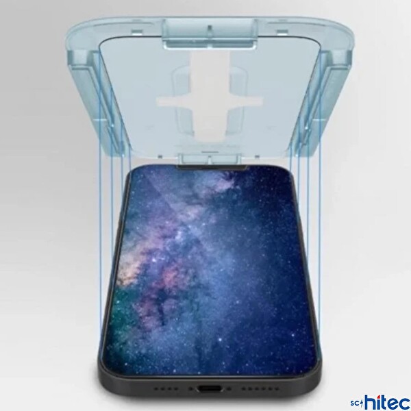 ScHitec Apple iPhone 11 5D Ekran Koruyucu Magic Kolay Uygulama Aparatlı